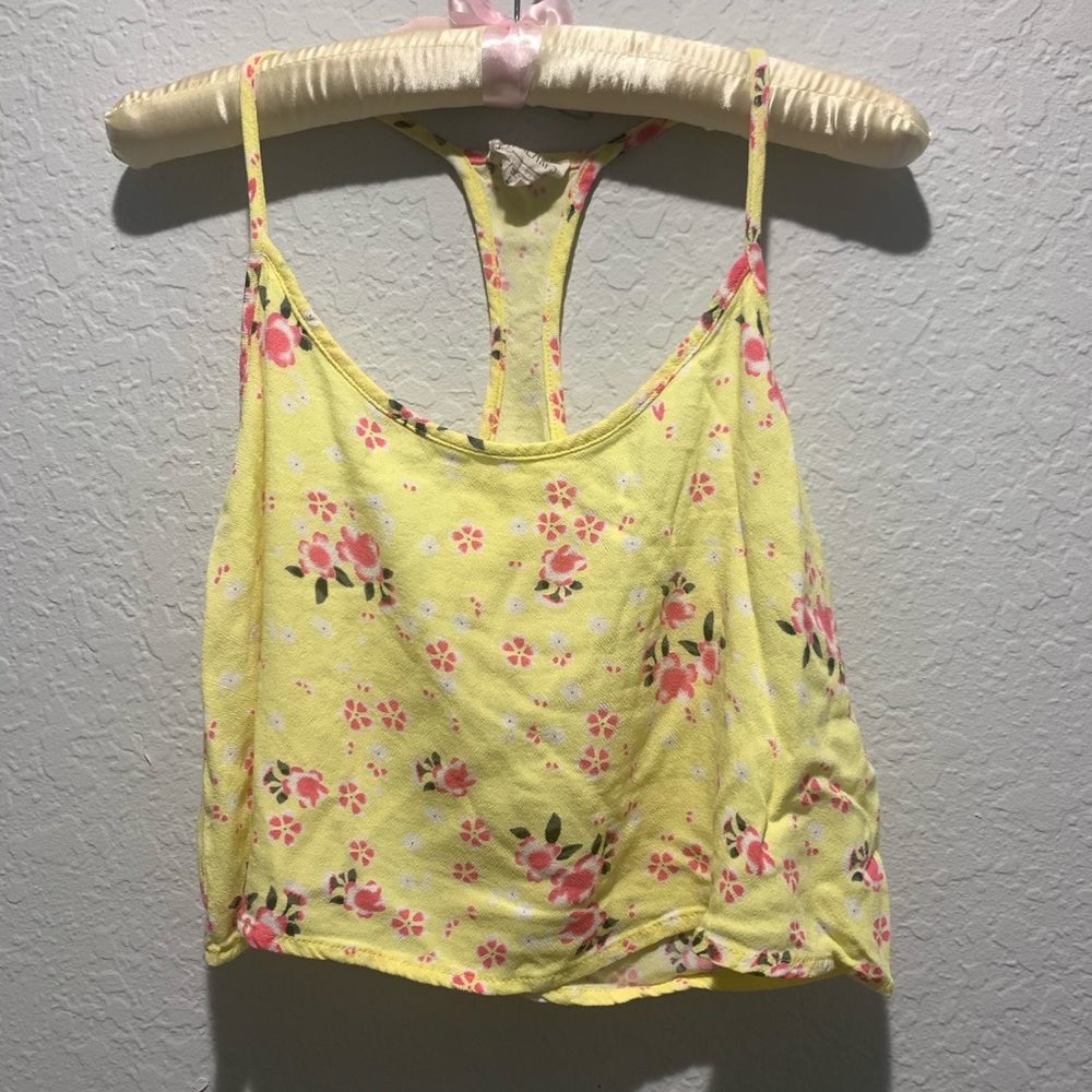 LA Hearts crop top